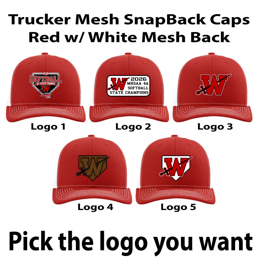 Red SnapBack Cap