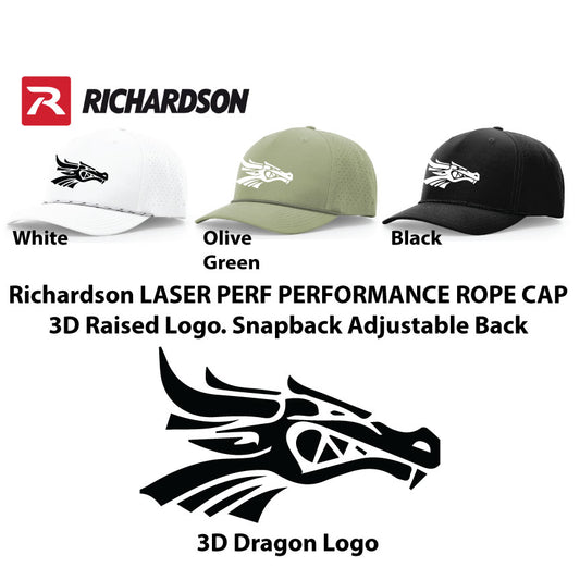 Rope Hat - 3D Dragon Logo