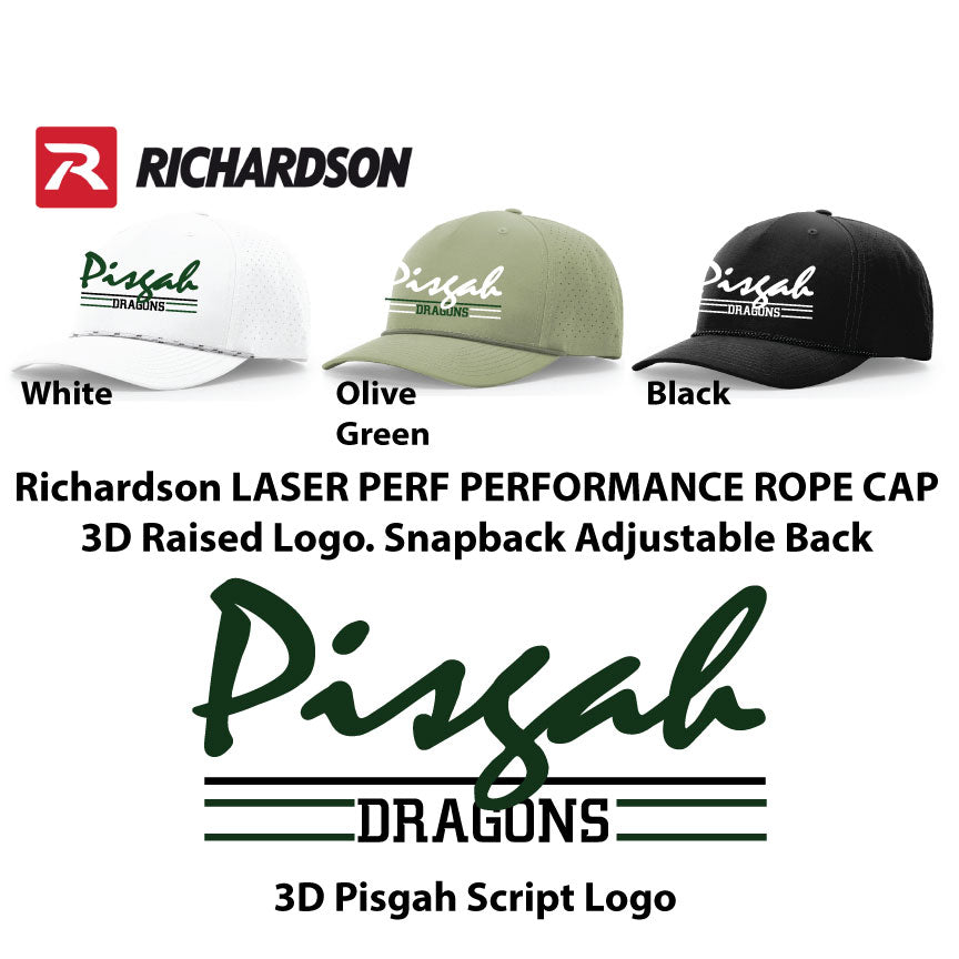 Rope Hat - 3D Pisgah Script Logo