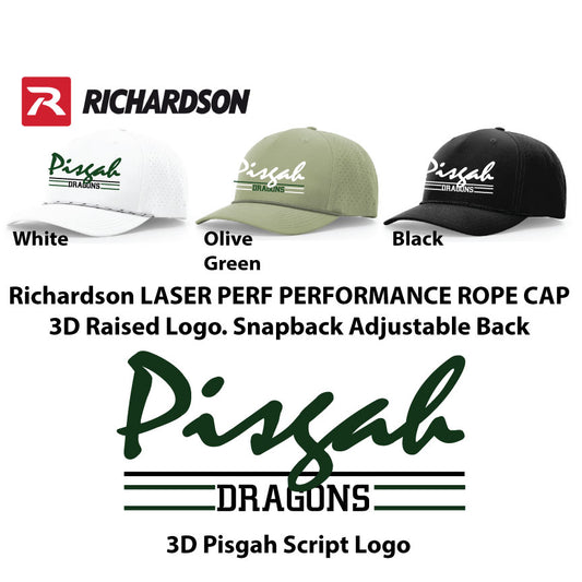 Rope Hat - 3D Pisgah Script Logo