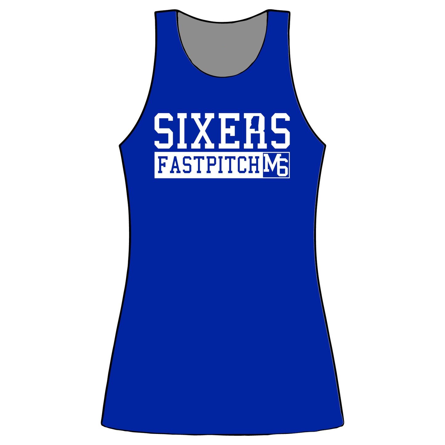 Royal Blue Dri Fit Racerback Tank