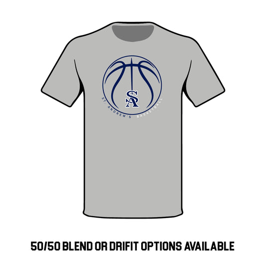 SA Basketball Grey Shirt