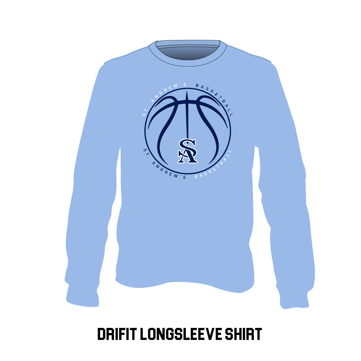 Dri-Fit Longsleeve Shirt (Blue)