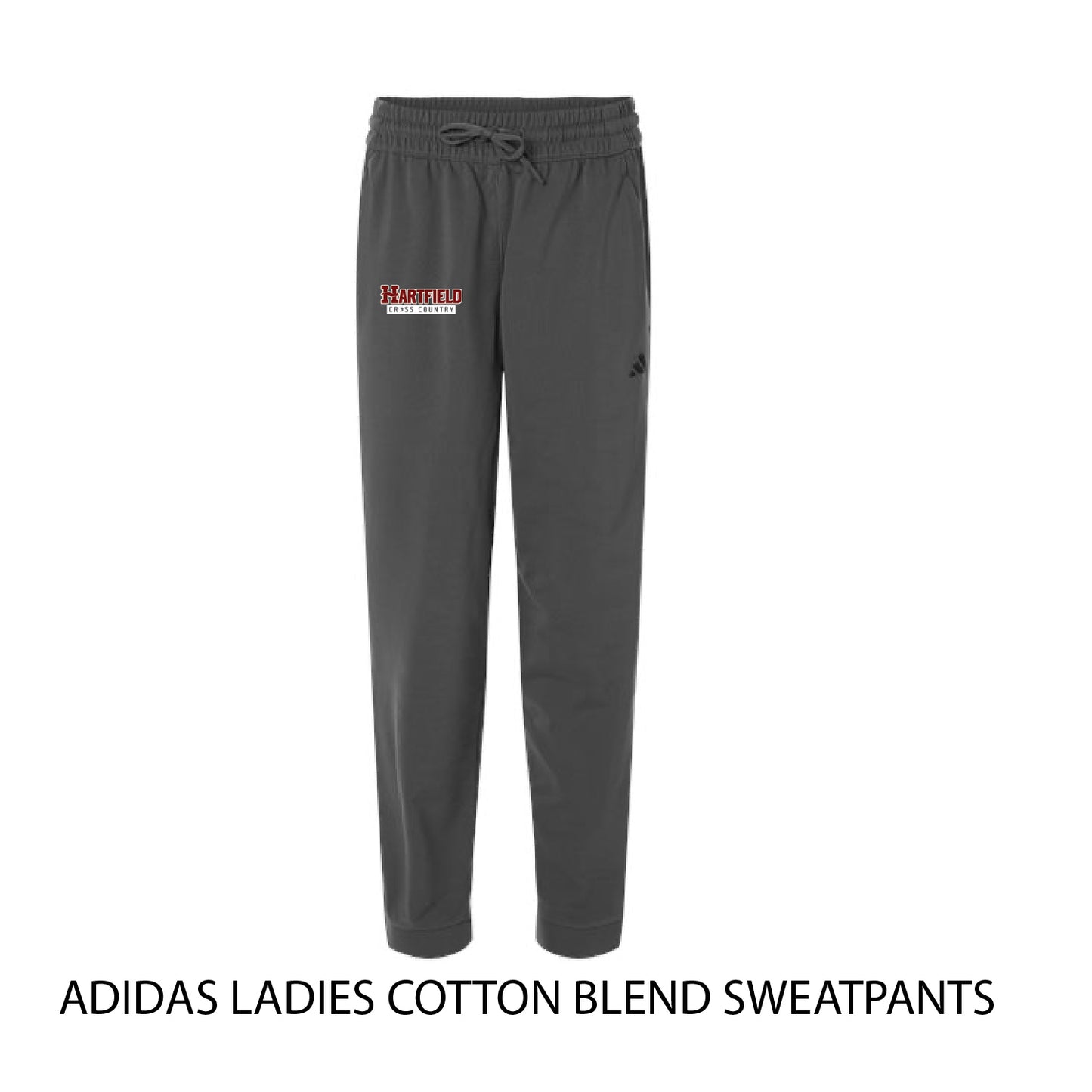Adidas Ladies Cotton Blend Sweatpants
