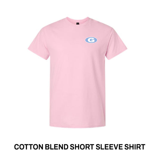 Cotton Blend Short Sleeve Shirt