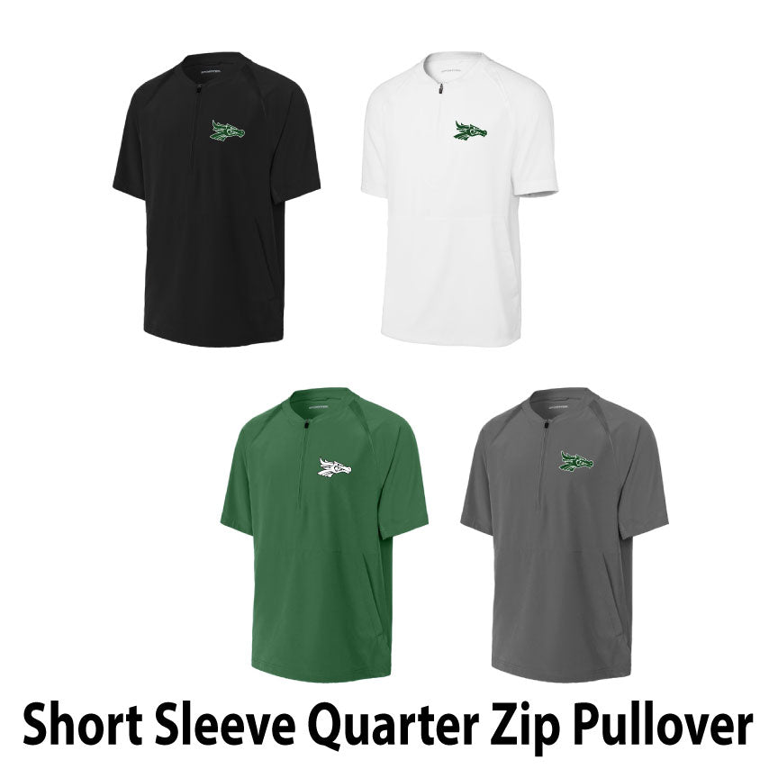 Short Sleeve Qtr Zip Pullover - Cage Jacket