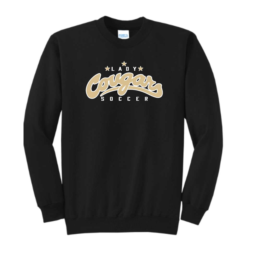 Cotton Blend Sweatshirt (Lady Soccer Logo)