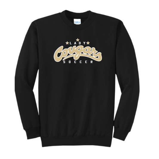 Cotton Blend Sweatshirt (Lady Soccer Logo)