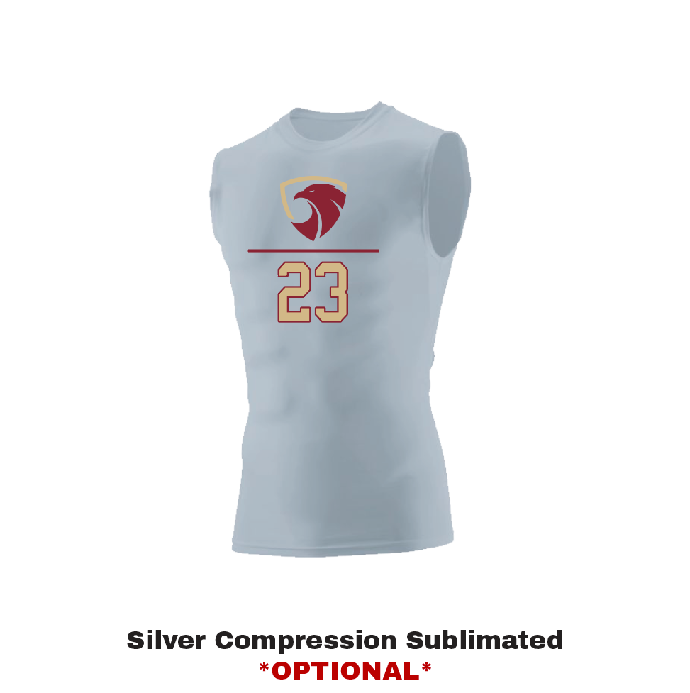 Silver Compression Sublimated *OPTIONAL*