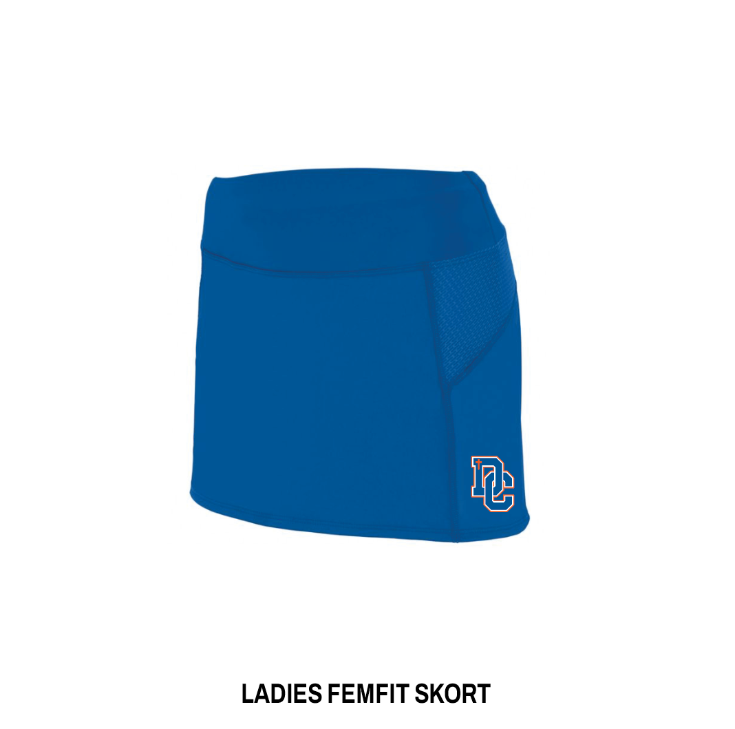 LADIES FEMFIT SKORT