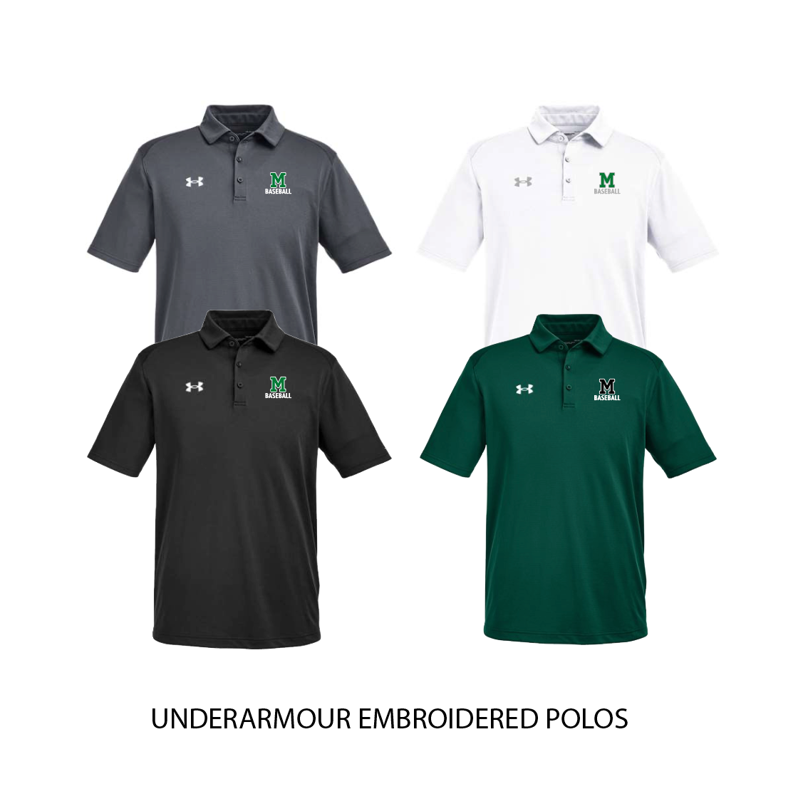 UnderArmour Embroidered Polos