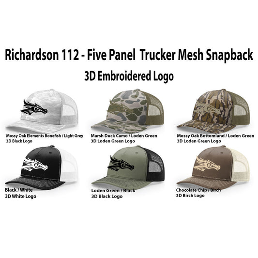Richardson 112FP - 3D Embroidered Logo