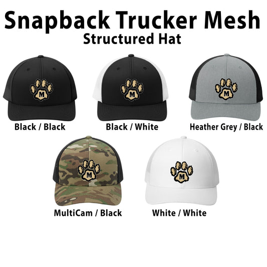 Snapback Trucker Mesh Hat