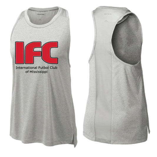 Dri Fit Racerback Tank - Light Heather Grey