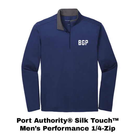 Port Authority® Silk Touch™ Men’s Performance 1/4-Zip