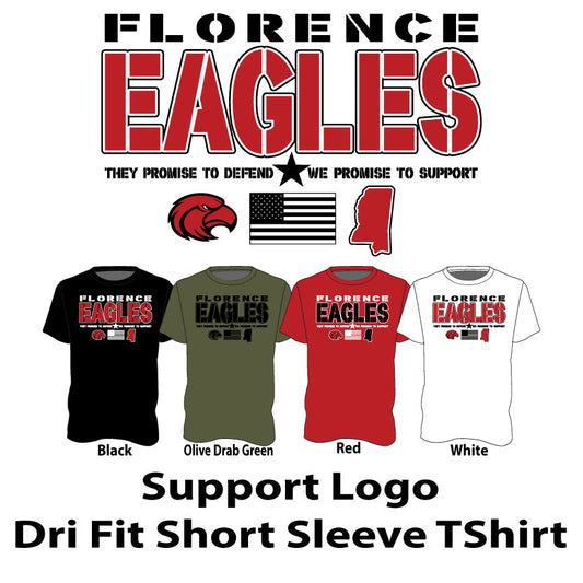 Dri Fit Short Sleeve TShirt - Support Logo