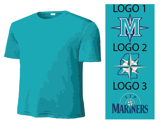 Teal Dri-Fit Short Sleeve