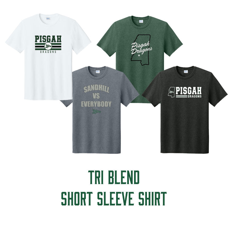 Tri Blend Short Sleeve TShirt