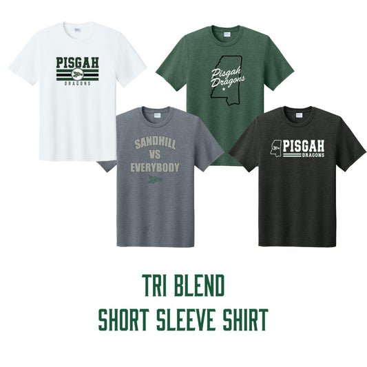 Tri Blend Short Sleeve TShirt