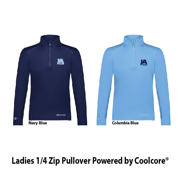 Ladies 1/4 Zip Pullover Powered by Coolcore®