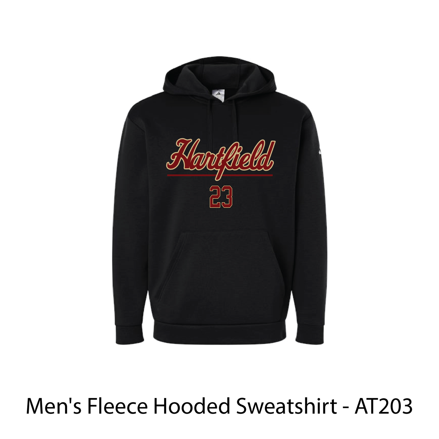 Men's Fleece Hooded Sweatshirt - Adidas