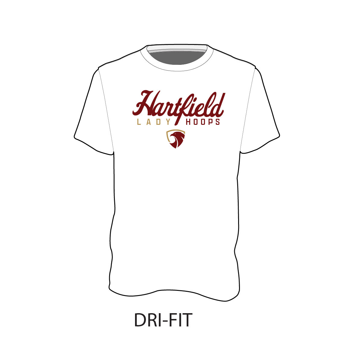 White Dri-Fit Shirt