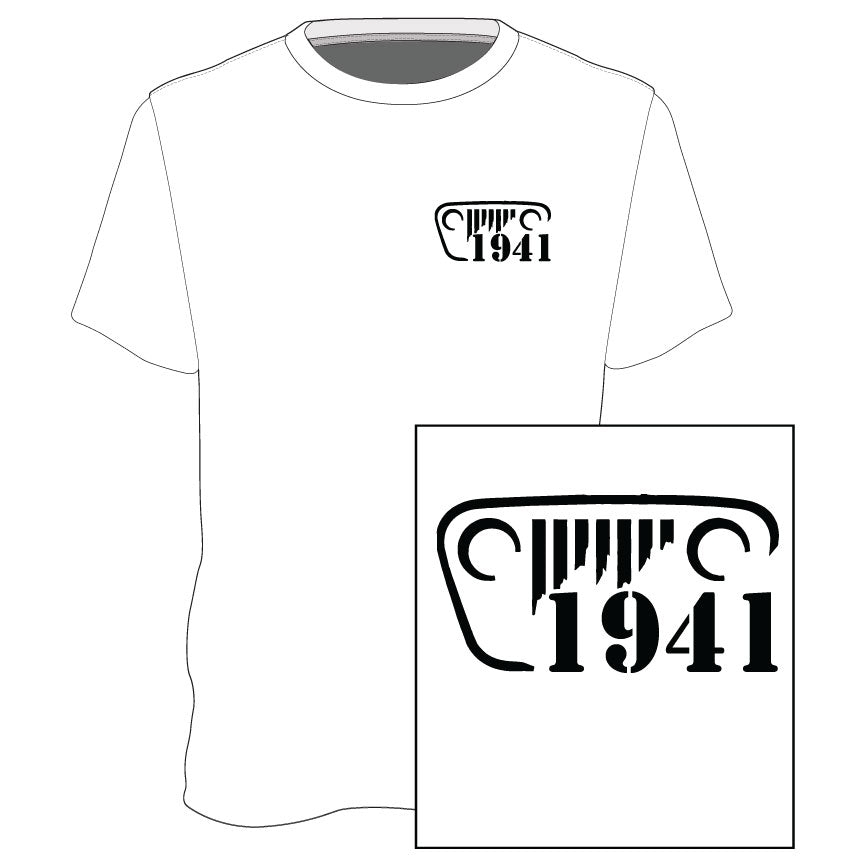 White 1941 Short Sleeve Shirt