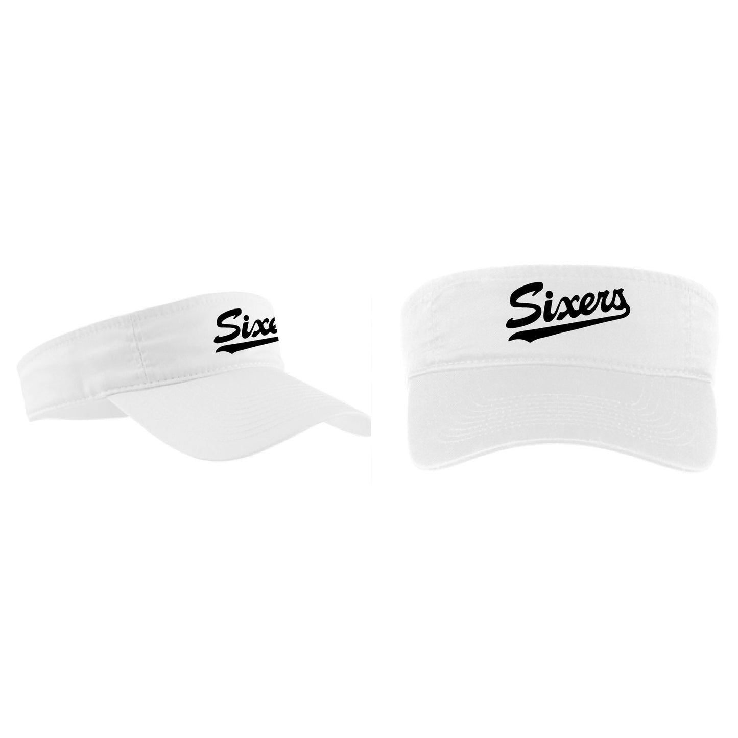 White Cotton Visor