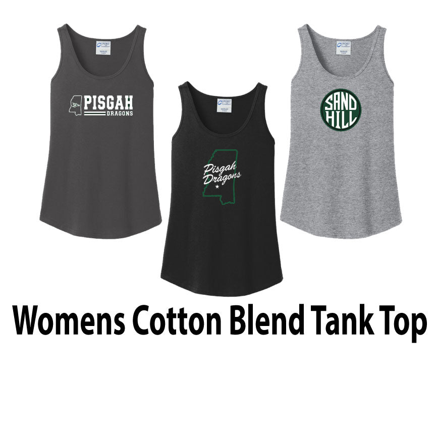 Womens Cotton Blend Tank