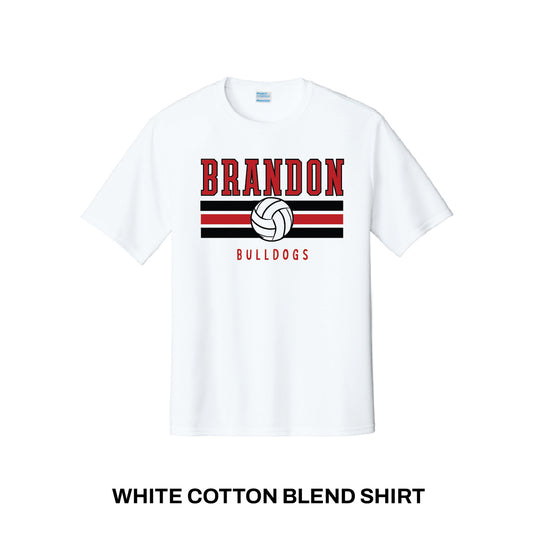 White Cotton Blend Shirt