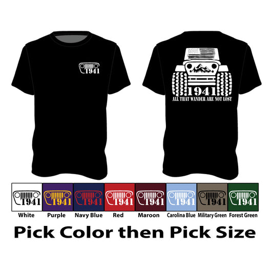 Big Tires Silhouette - Short Sleeve Tshirt