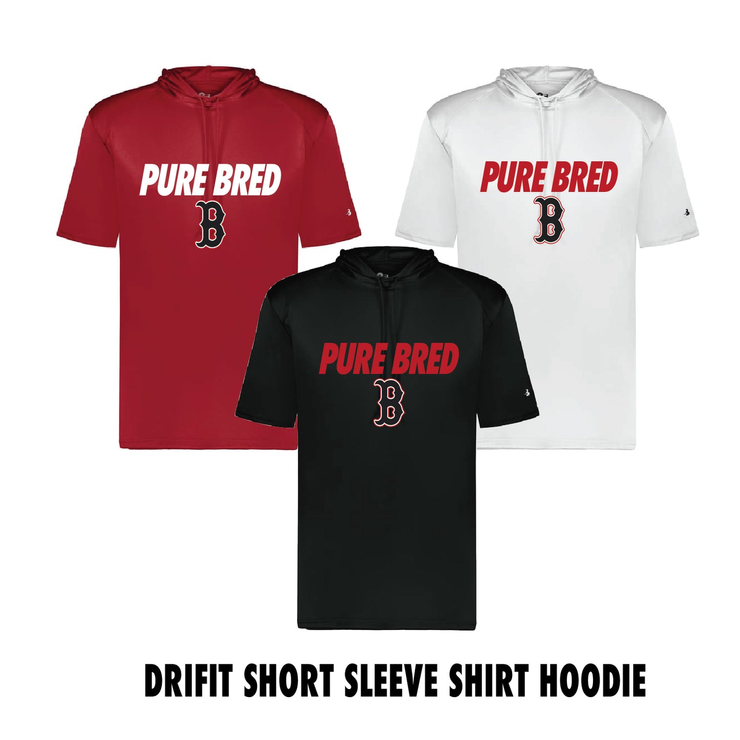 Drifit Short Sleeve Shirt Hoodie