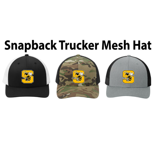 Snapback Trucker Mesh Hat